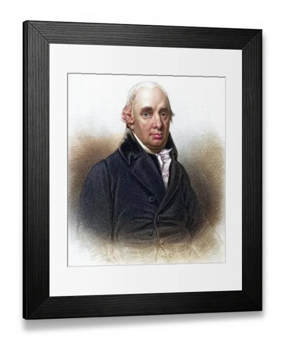 Framed Print : Dugald Stewart (1853-1828) Scottish philosopher and mathematician
