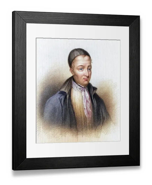 Framed Print : Hector Boece or Boyce (1465-1536)