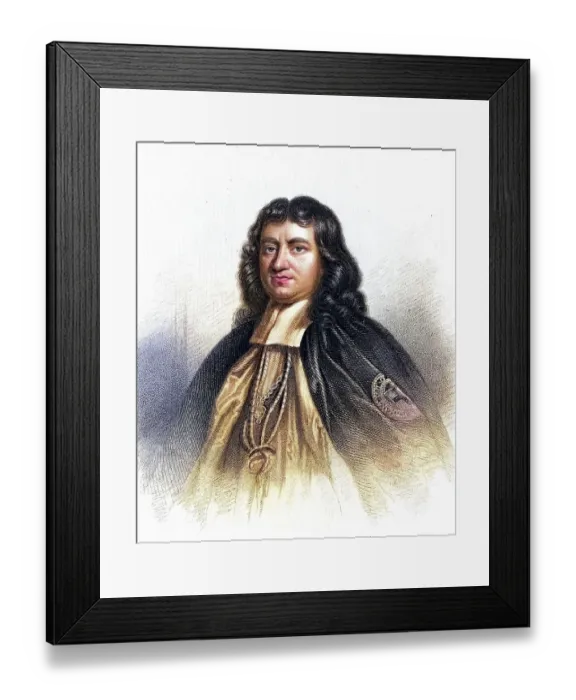 Framed Print : Gilbert Burnet (1643-1715) Scottish theologian and historian