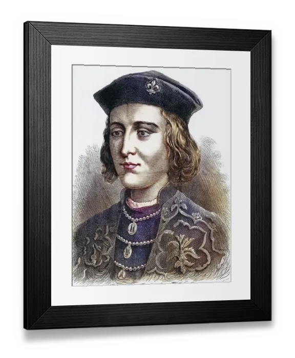 Framed Print : Edward IV (1442-1483), King of England Framed Print : Edward IV (1442-1483), King of England