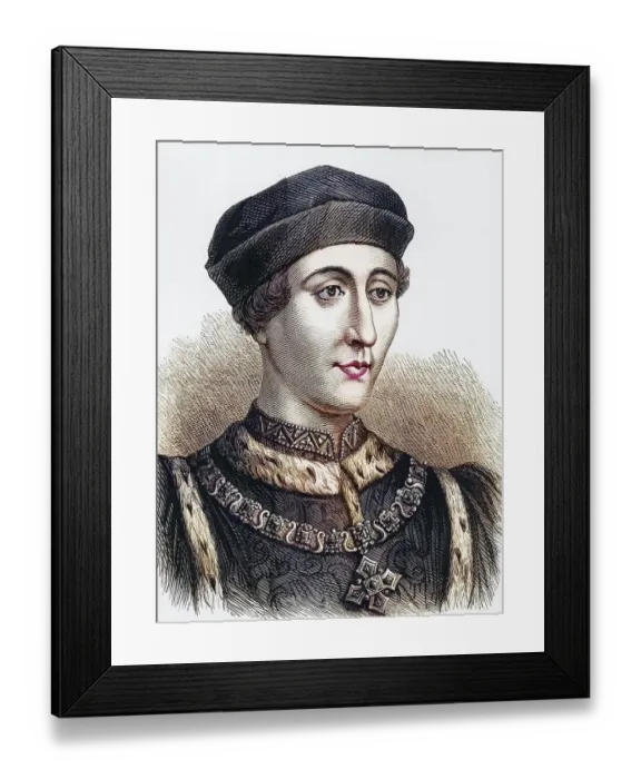 Framed Print : Henry VI (1421-71), King of England from 1422