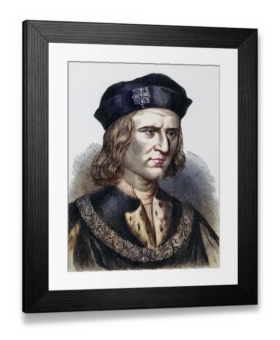 Framed Print : Richard III (1452-85), King of England from 1483