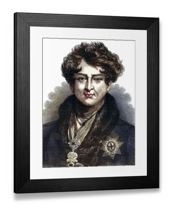 Framed Print : George IV (1762-1830), son of George III
