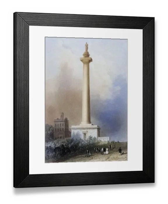 Framed Print : Washington's Monument Baltimore USA