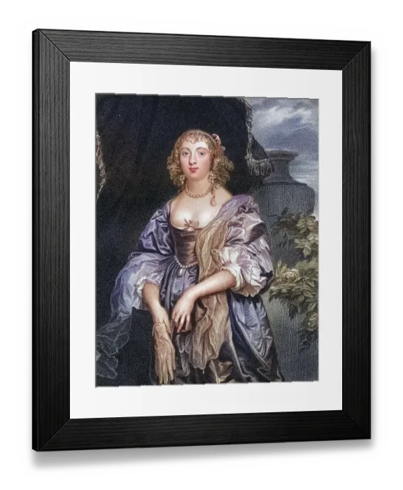 Framed Print : Anne Carre, Countess of Bedford