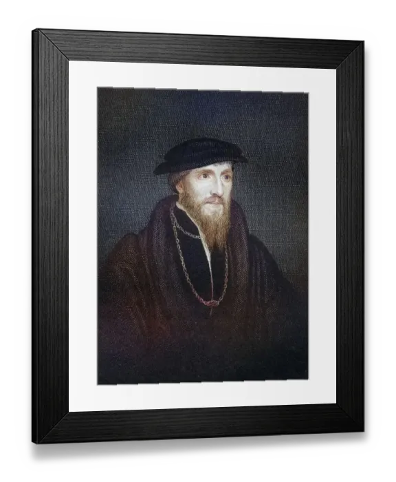 Framed Print : Sir Anthony Denny 1501-1549, close confidant of Henry VIII Framed Print : Sir Anthony Denny 1501-1549, close confidant of Henry VIII