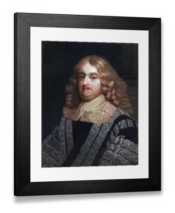 Framed Print : Edward Hyde 1st Earl of Clarendon