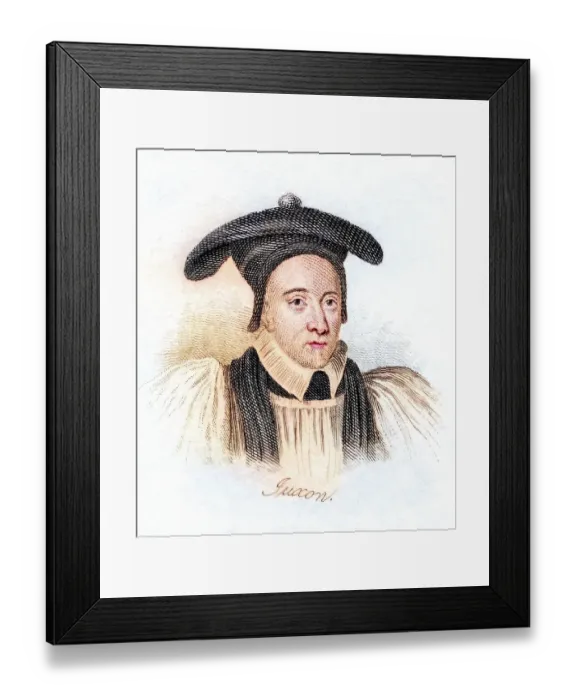 Framed Print : William Juxon 1582-1663 English churchman