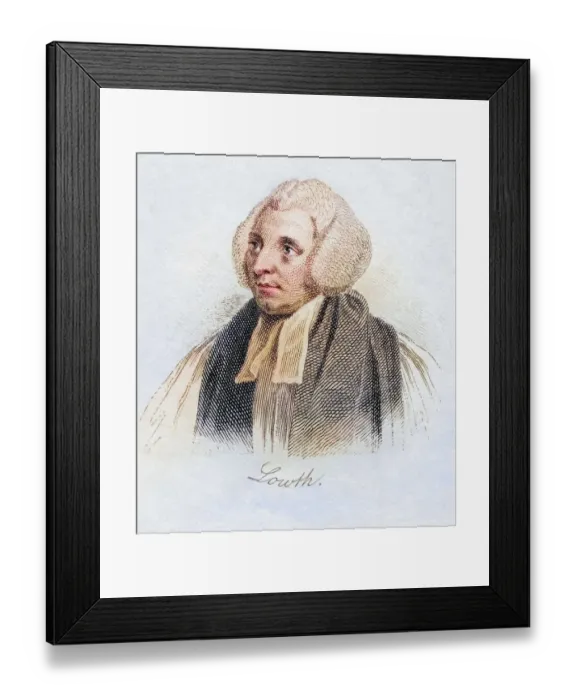 Framed Print : Robert Lowth 1710 Framed Print : Robert Lowth 1710
