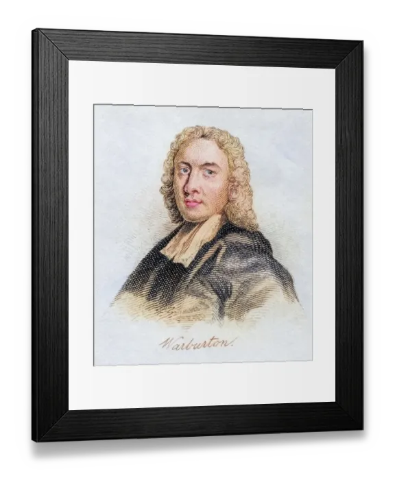 Framed Print : William Warburton 1698