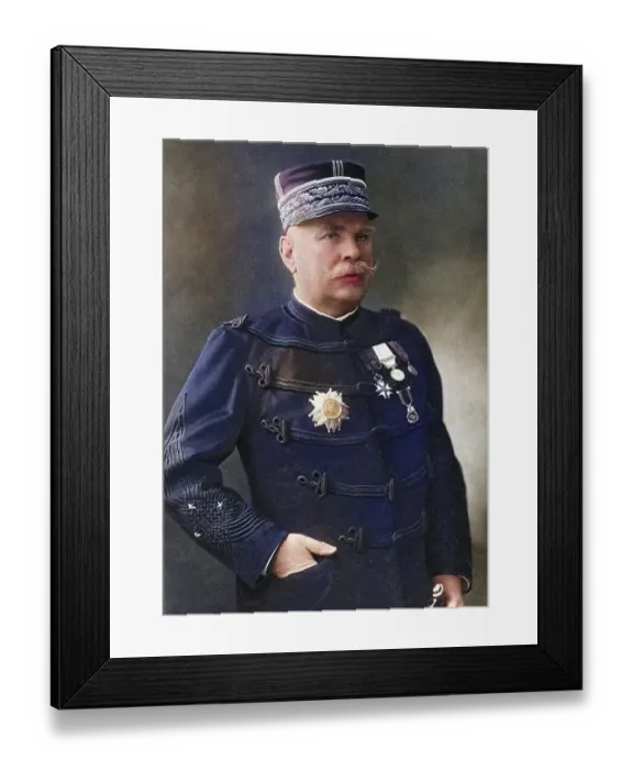 Framed Print : Joseph Jacques Cesaire Joffre, 1852-1931 Framed Print : Joseph Jacques Cesaire Joffre, 1852-1931