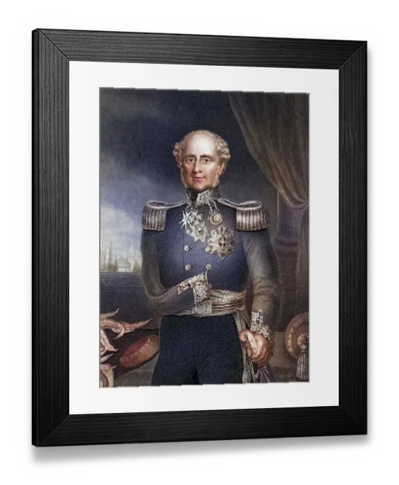 Framed Print : Fitzroy James Henry Somerset, 1st Baron Raglan Framed Print : Fitzroy James Henry Somerset, 1st Baron Raglan