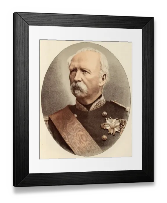 Framed Print : Marie Edme Patrice Maurice Macmahon Framed Print : Marie Edme Patrice Maurice Macmahon