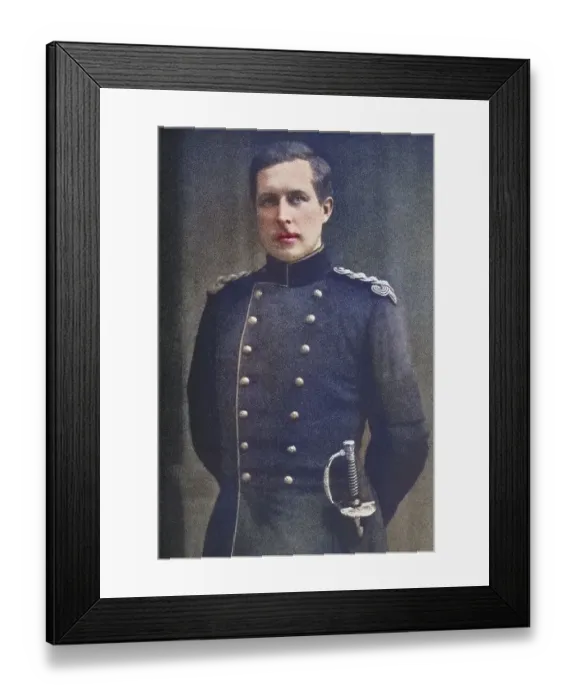 Framed Print : Albert I, born Prince Albert Leopold Clement Marie Meinrad of Belgium