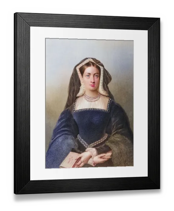 Framed Print : Catherine of Aragon, also known as Katherine