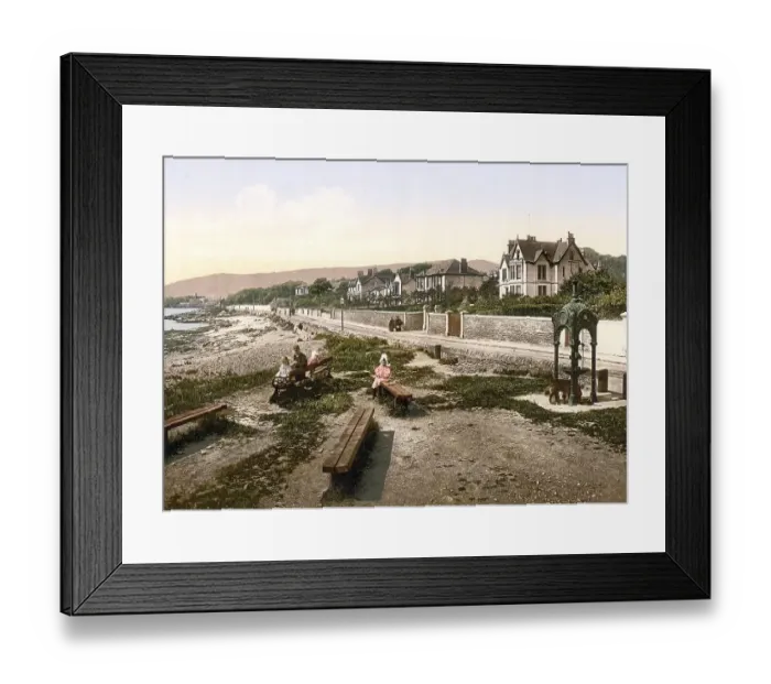 Framed Print : Village of Kirn, district of Dunoon on the Holy Loch (Firth of Clyde)