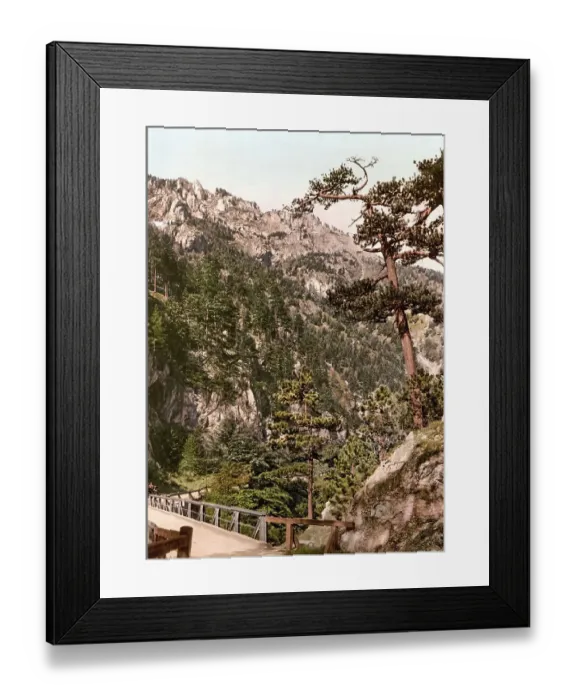 Framed Print : Entrance to Hoellental in Lower Austria Framed Print : Entrance to Hoellental in Lower Austria