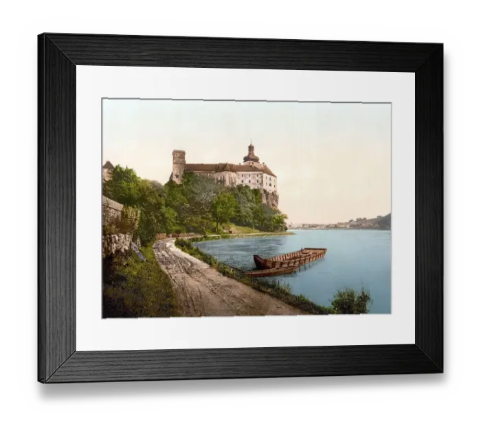 Framed Print : Persenbeug, in the district of Melk