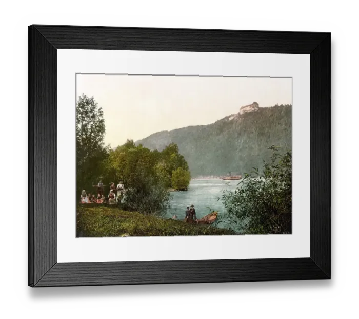 Framed Print : Rana-Riedl an der Donau, Austria, c Framed Print : Rana-Riedl an der Donau, Austria, c