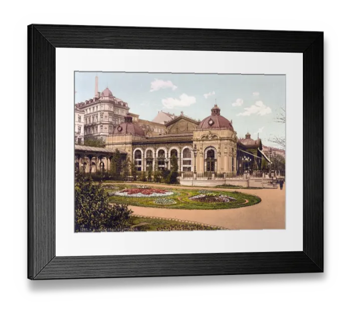 Framed Print : City Park, Karlovy Vary, Czech Republic Framed Print : City Park, Karlovy Vary, Czech Republic