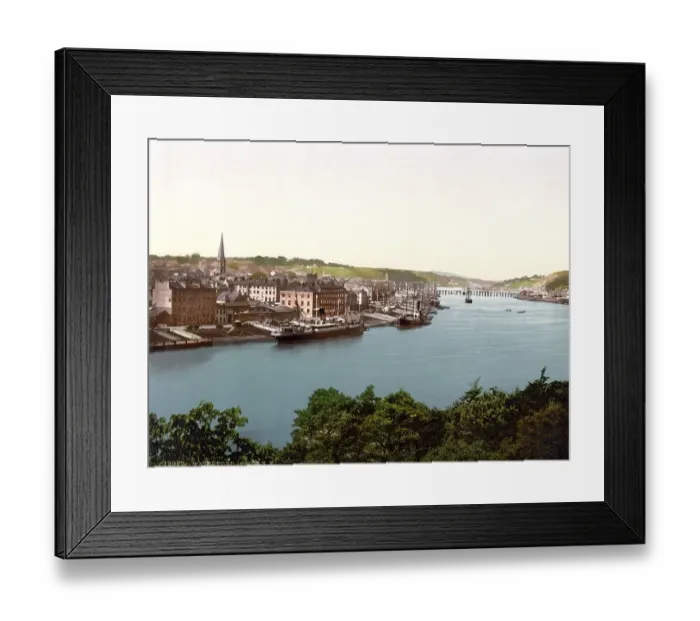 Framed Print : Seen from the East, Waterfront