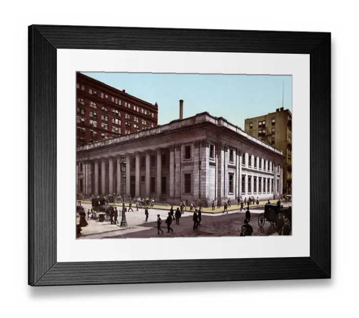 Framed Print : Illinois Trust and Saving Bank