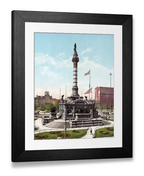 Framed Print : Soldiers and Sailors Monument, Cleveland Framed Print : Soldiers and Sailors Monument, Cleveland