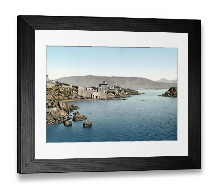 Framed Print : Castle Pres du Phalere of Phalere Framed Print : Castle Pres du Phalere of Phalere