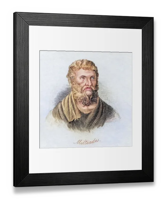 Framed Print : Miltiades the Younger, c. 550 BC