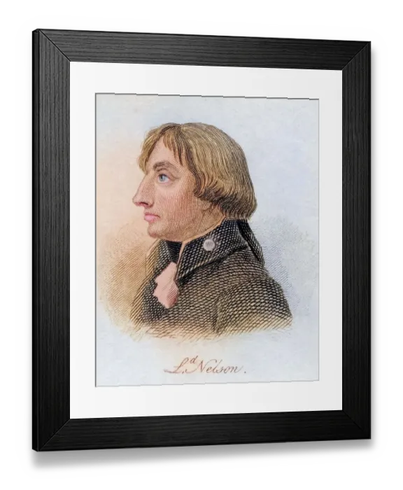 Framed Print : Vice-Admiral Horatio Nelson, Lord Nelson Framed Print : Vice-Admiral Horatio Nelson, Lord Nelson