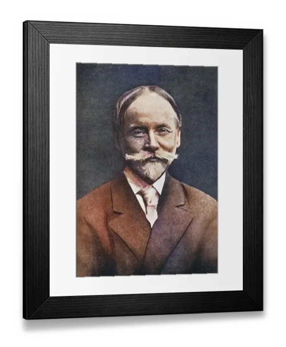 Framed Print : George W. Cable, 1844-1925, American author and social reformer