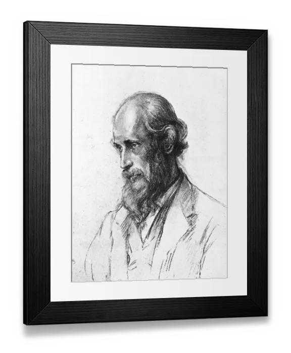 Framed Print : William James Stillman, 1828-1901 Framed Print : William James Stillman, 1828-1901