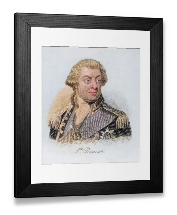 Framed Print : Adam Duncan, 1st Viscount Duncan 1731