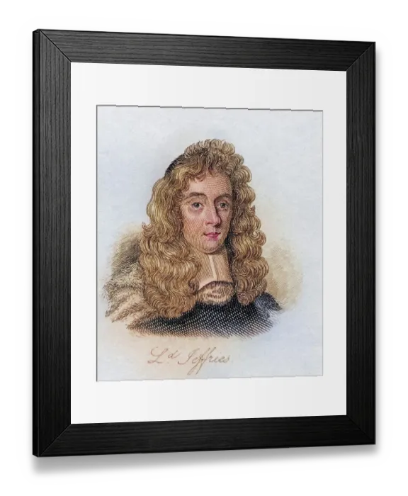 Framed Print : George Jeffreys, 1st Baron of Wem