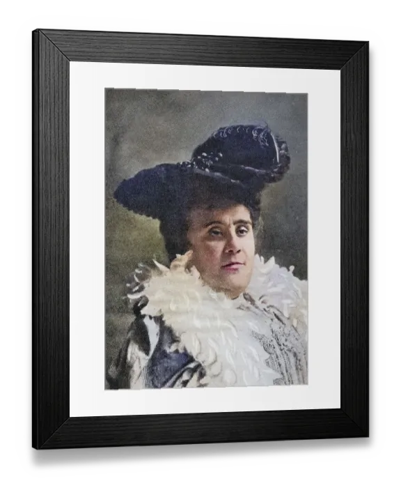 Framed Print : Matilde Serao, 1856-1927 Italian writer Framed Print : Matilde Serao, 1856-1927 Italian writer
