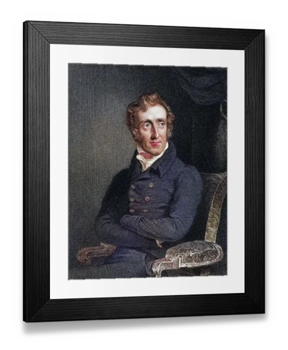 Framed Print : Henry Welbore Agar Ellis 2nd Viscount Clifden 1761 to 1836 Framed Print : Henry Welbore Agar Ellis 2nd Viscount Clifden 1761 to 1836