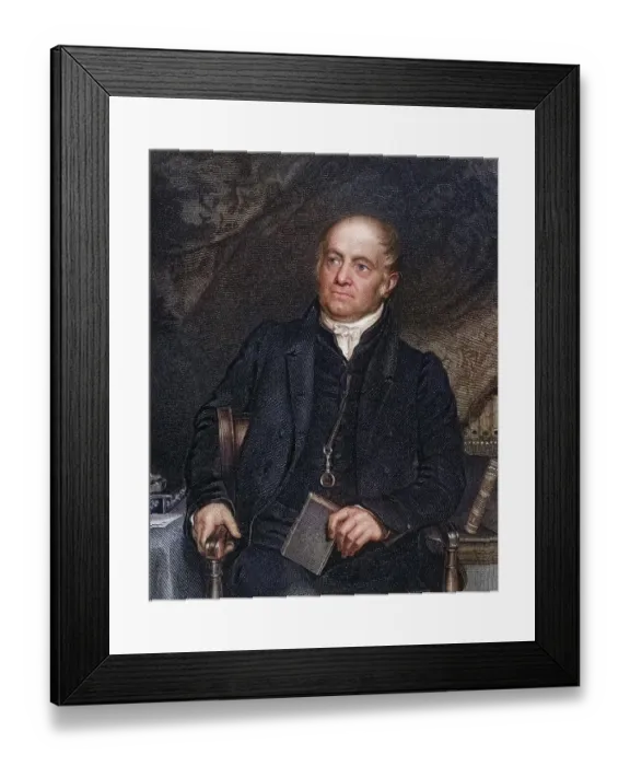 Framed Print : Olinthus Gilbert Gregory 1774 to 1841 English mathematician Framed Print : Olinthus Gilbert Gregory 1774 to 1841 English mathematician