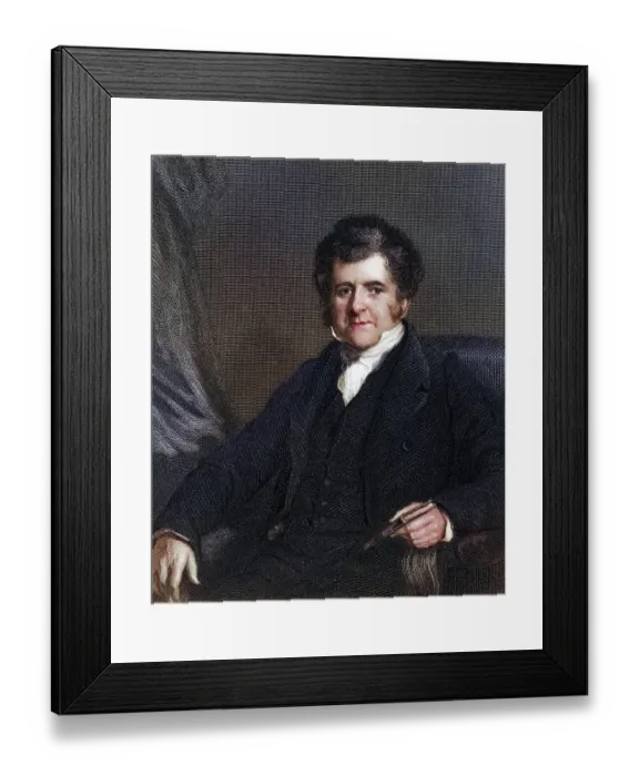 Framed Print : Richard Bright 1789 to 1858 English doctor