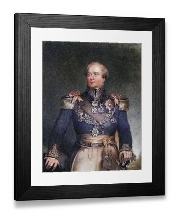 Framed Print : Sir Archibald Campbell 1st Baronet 1769 to 1843 Officer in the English army