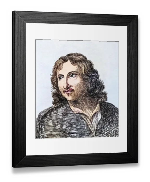 Framed Print : Adam Pynacker ca. 1620-1673 Dutch artist
