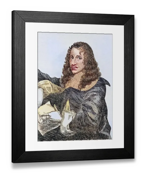 Framed Print : Bonaventura Peeters the Elder 1614-1652 Flemish Baroque Era Painter