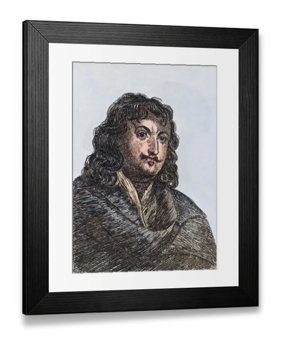 Framed Print : David Ryckaert III Pseudonym David Ryckaert The Younger 1612