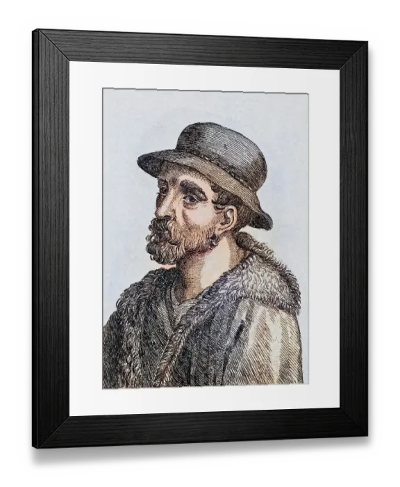 Framed Print : Giovanni da Udine 1487-1561 ? Italian painter Framed Print : Giovanni da Udine 1487-1561 ? Italian painter