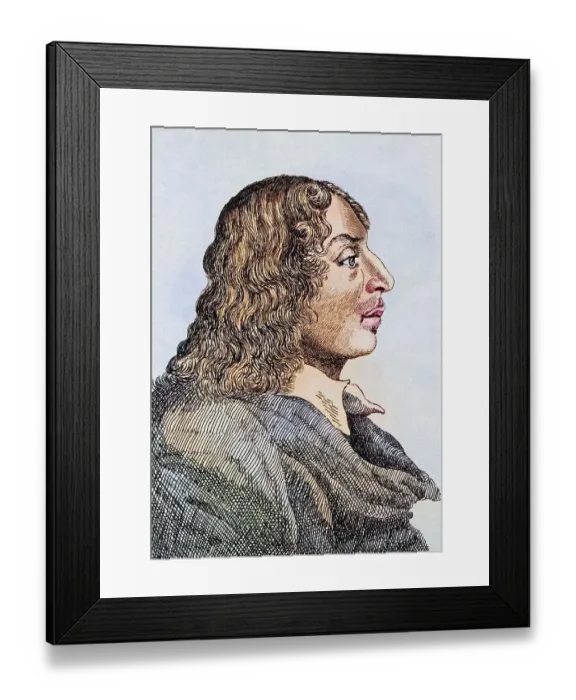Framed Print : Salvatore Rosa 1615-1673 Italian artist