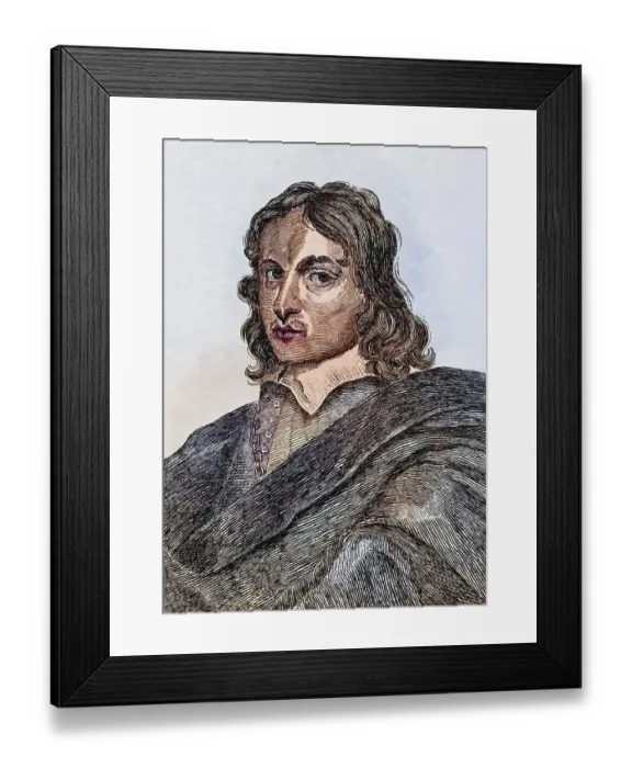 Framed Print : Thomas Willeboirts Bosschaert 1613 or 14-1654 Dutch