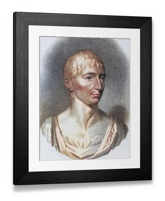 Framed Print : Richard Porson 1759, 1808 English classical philologist