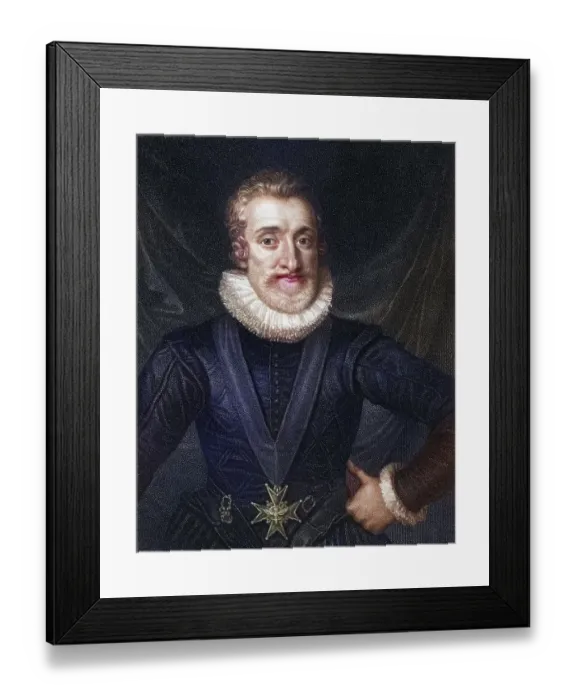 Framed Print : Henry IV, also known as Henry of Navarre or Bourbon Framed Print : Henry IV, also known as Henry of Navarre or Bourbon