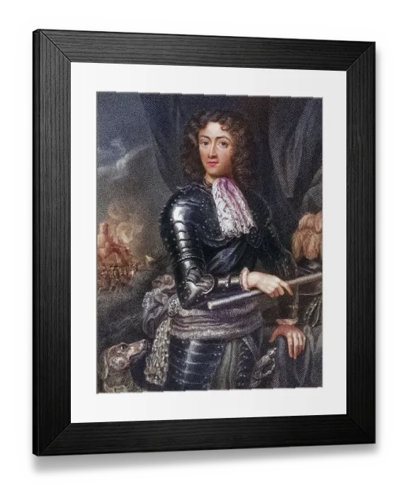 Framed Print : James Scott Duke of Monmouth, alias James Fitzroy or Crofts