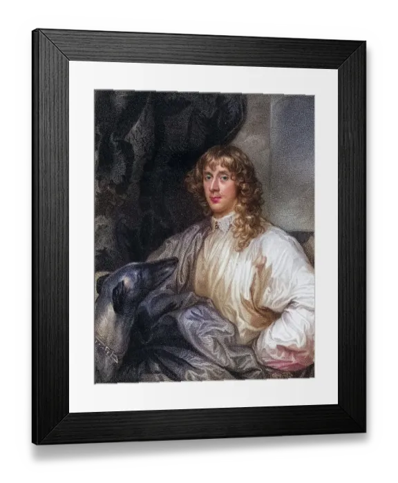 Framed Print : James Stuart 1st Duke of Richmond and 4th Duke of Lennox