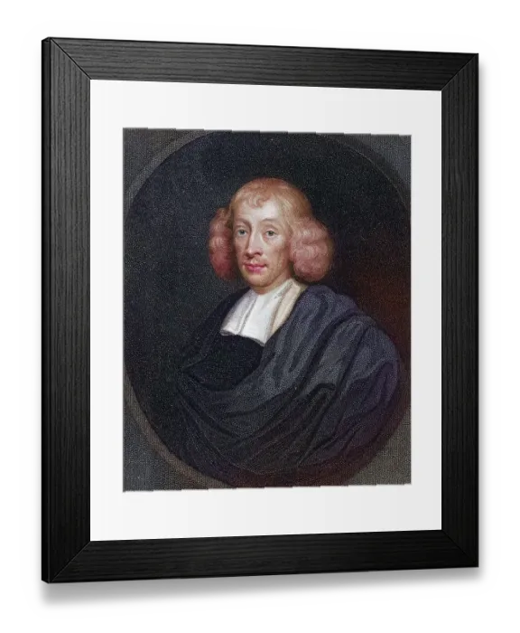 Framed Print : John Ray, also known as Wray, 1627-1705 Framed Print : John Ray, also known as Wray, 1627-1705
